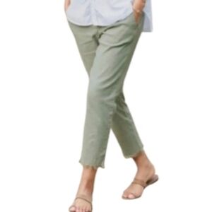 Frank & Eileen Wicklow Italian Chino Pants Sage Olive Size 2